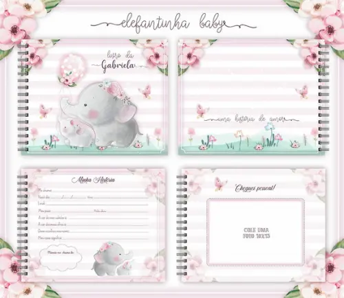 Arquivo Digital - Livro do Bebê - Elefantinha
