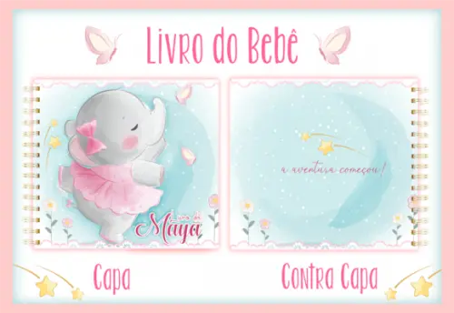 Arquivo Digital - Livro do Bebe - Elefantinha Bailarina