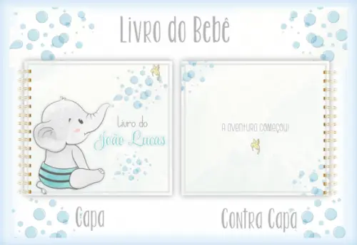 Arquivo Digital - Livro do Bebe - Elefantinho