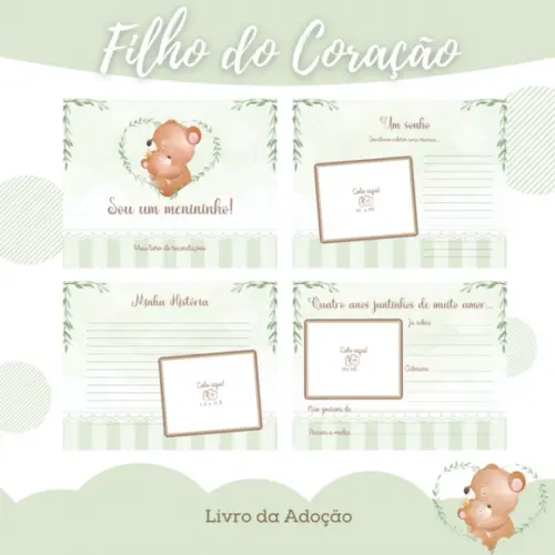 Arquivo Digital - Livro do Bebe - Filho do Coração