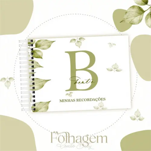Arquivo Digital - Livro do Bebê - Folhagem 02
