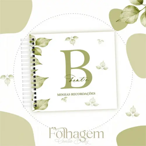 Arquivo Digital - Livro do Bebê - Folhagem 02