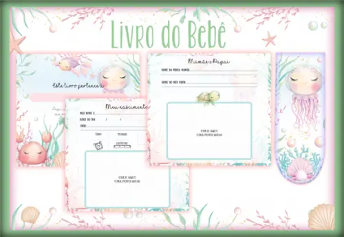 Arquivo Digital - Livro do Bebê - Fundo do Mar 02