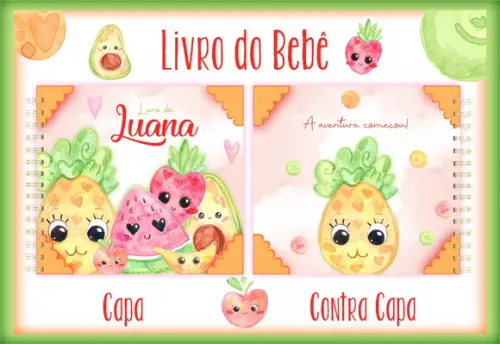 Arquivo Digital - Livro do Bebê - Frutinhas