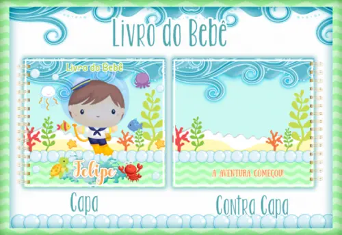Arquivo Digital - Livro do Bebe - Fundo do Mar