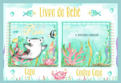 Arquivo Digital - Livro do Bebê - Fundo do Mar Menino