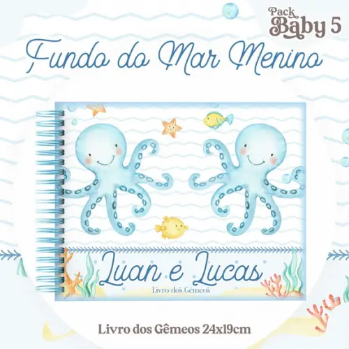 Arquivo Digital - Livro do Bebê - Fundo do Mar Gemeos