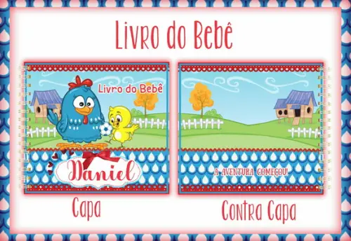 Arquivo Digital - Livro do Bebe - Galinha Pintadinha