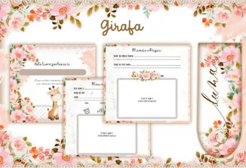 Arquivo Digital - Livro do Bebe - Girafa 02