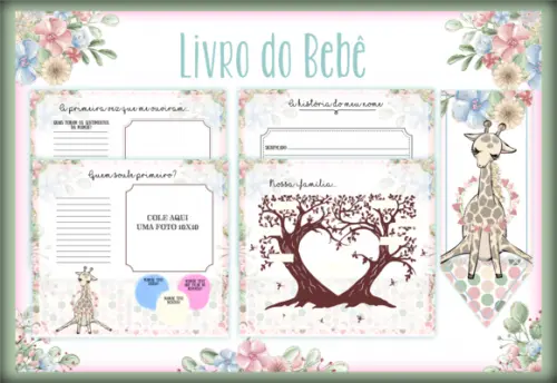Arquivo Digital - Livro do Bebe - Girafa 03