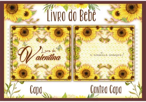 Arquivo Digital - Livro do Bebe - Girassol