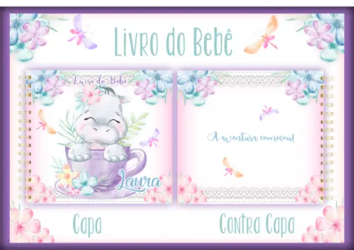Arquivo Digital - Livro do Bebe - Hipopotamo