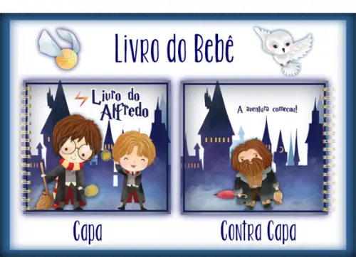 Arquivo Digital - Livro do Bebê - Harry Potter
