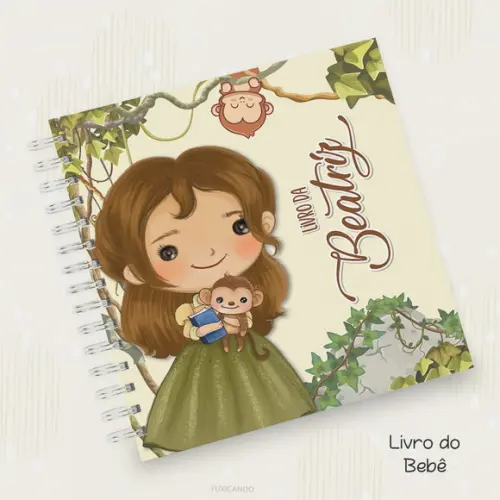Arquivo Digital - Livro do Bebê - Jane Tarzan (kit com 03)