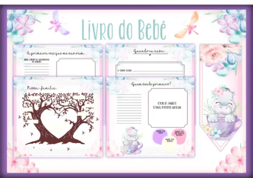 Arquivo Digital - Livro do Bebe - Hipopotamo
