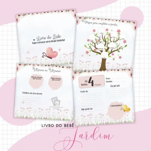 Arquivo Digital - Livro do Bebe - Jardim