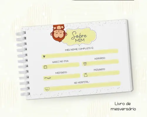 Arquivo Digital - Livro do Bebê - Jane Tarzan (kit com 03)