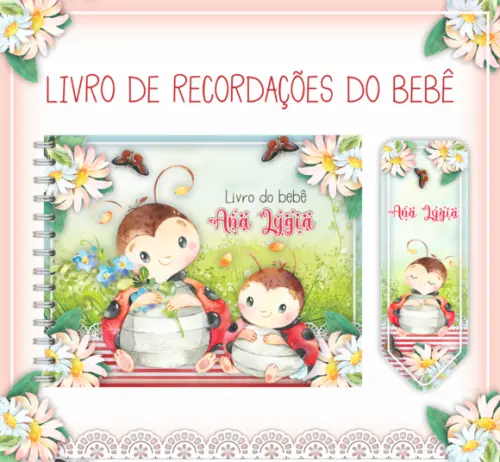 Arquivo Digital - Livro do Bebê - Joaninha