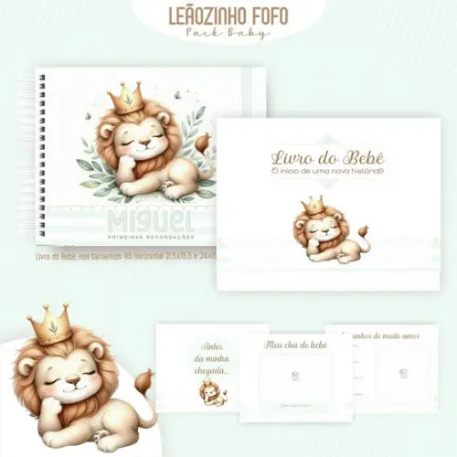 Arquivo Digital - Livro do Bebe - Leaozinho 03