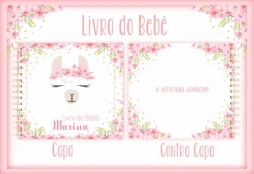 Arquivo Digital - Livro do Bebê - Lhama