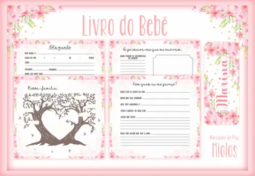 Arquivo Digital - Livro do Bebê - Lhama