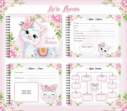 Arquivo Digital - Livro do Bebe - Lhama 02