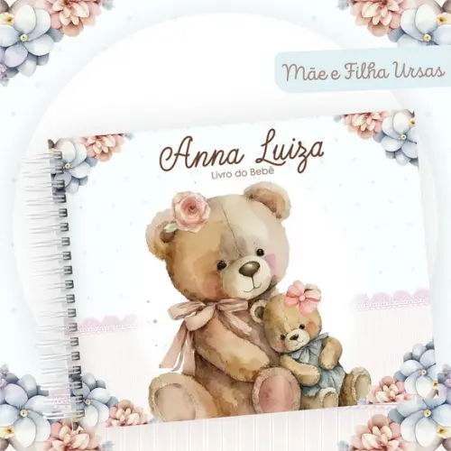 Arquivo Digital - Livro do Bebe - Mãe e Filha Ursas