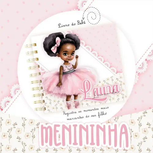 Arquivo Digital - Livro do Bebe - Menina Negra