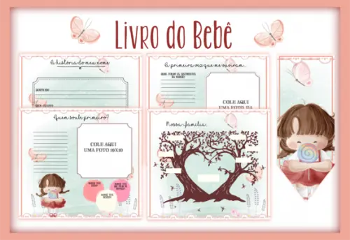 Arquivo Digital - Livro do Bebe - Menininha
