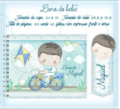 Arquivo Digital - Livro do Bebe - Menino