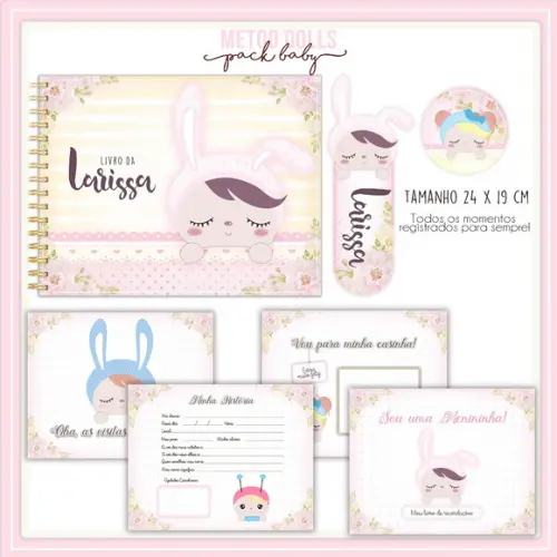 Arquivo Digital - Livro do Bebe - Metoo Doll