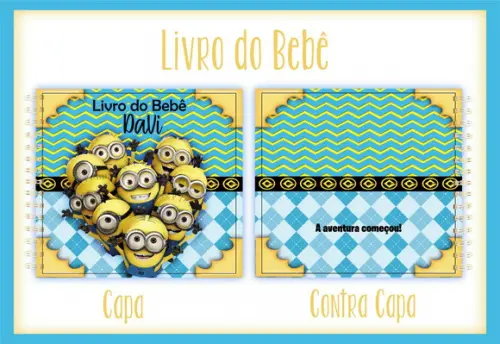 Arquivo Digital - Livro do Bebe - Minions