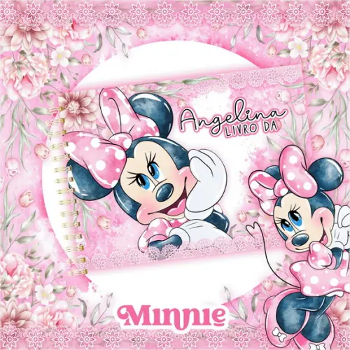 Arquivo Digital - Livro do Bebe - Minnie Rosa 02