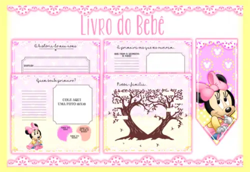 Arquivo Digital - Livro do Bebe - Minnie Baby