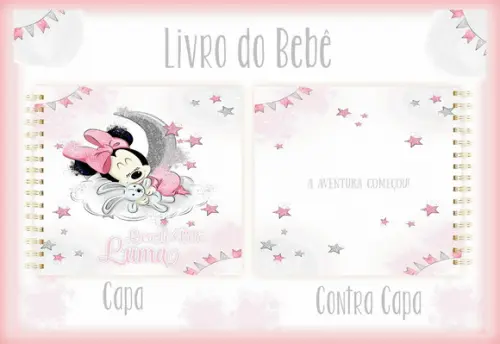 Arquivo Digital - Livro do Bebe - Minnie Rosa 03