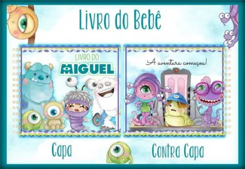 Arquivo Digital - Livro do Bebe - Monster Sa