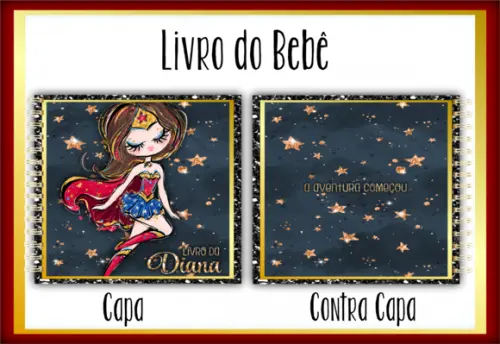 Arquivo Digital - Livro do Bebê - Mulher Maravilha