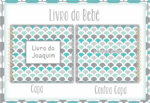Arquivo Digital - Livro do Bebe - Neutro Menino