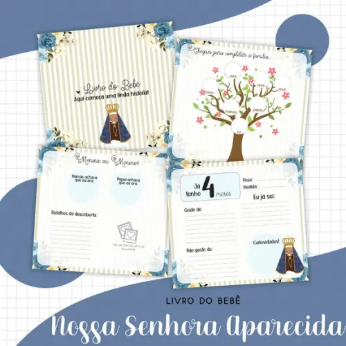 Arquivo Digital - Livro do Bebe - Nossa Senhora Menina
