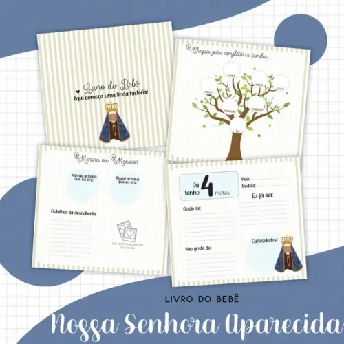 Arquivo Digital - Livro do Bebê - Nossa Senhora Menino