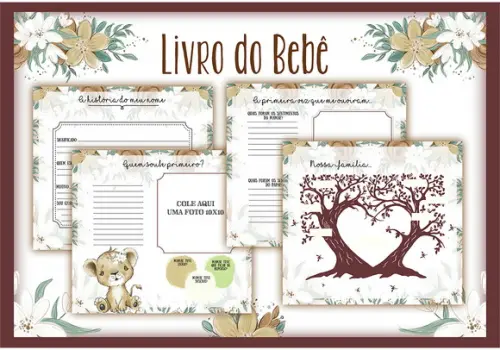Arquivo Digital - Livro do Bebe - Oncinha