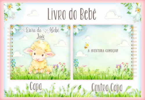 Arquivo Digital - Livro do Bebê - Ovelha Menina