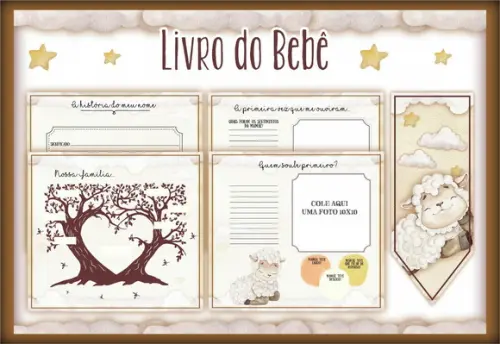 Arquivo Digital - Livro do Bebe - Ovelha Marrom