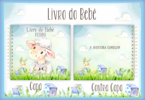 Arquivo Digital - Livro do Bebe - Ovelha Menino