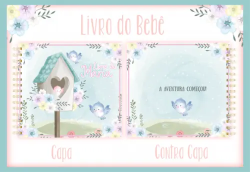 Arquivo Digital - Livro do Bebe - Passarinhos
