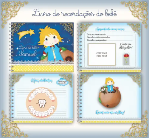 Arquivo Digital - Livro do Bebê - Pequeno Príncipe 02