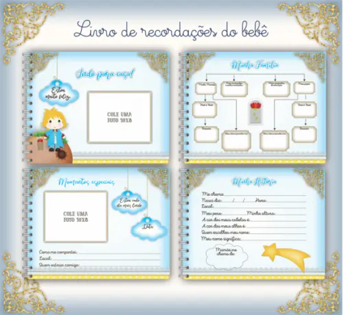 Arquivo Digital - Livro do Bebê - Pequeno Príncipe 02