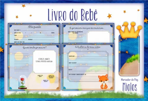 Arquivo Digital - Livro do Bebe - Pequeno Príncipe