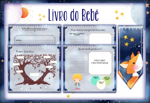 Arquivo Digital - Livro do Bebê - Pequeno Príncipe 03