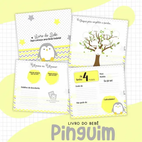 Arquivo Digital - Livro do Bebê - Pinguim